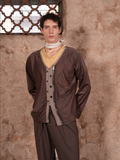 Unbalanced Pintuck Cardigan