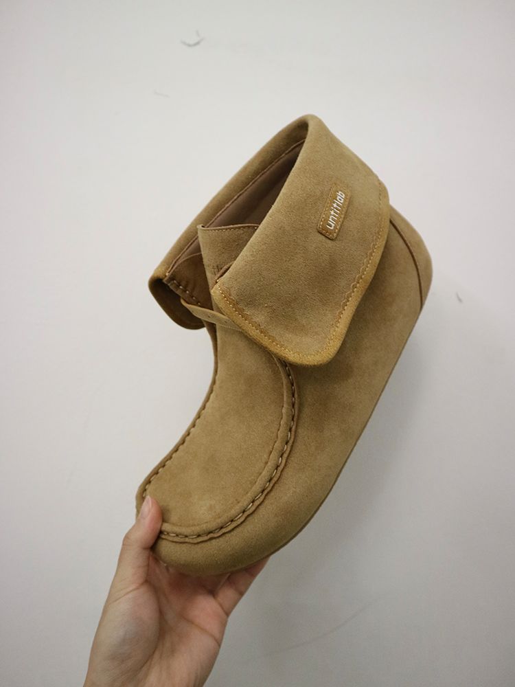 Suede Moc Boots(Burnt Wheat)