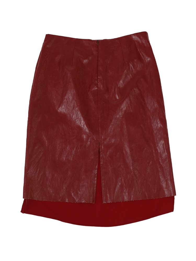 "Window" skirt