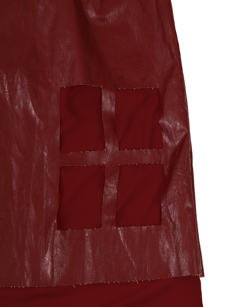 "Window" skirt