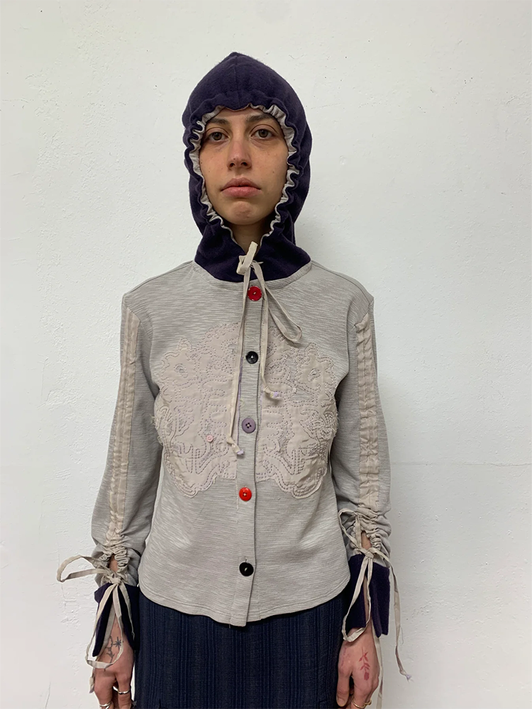 Patched Hoodie