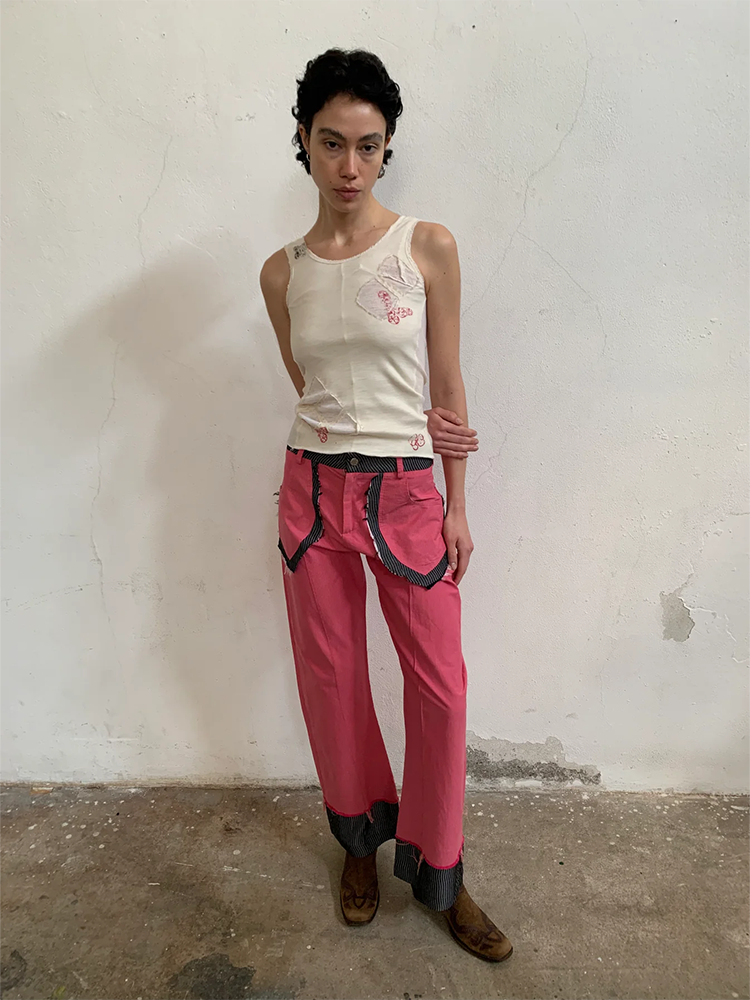 Foderami Pink Trousers