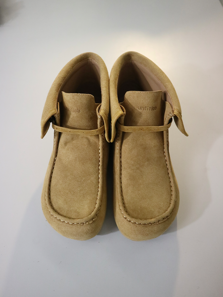 Suede Moc Boots(Burnt Wheat)