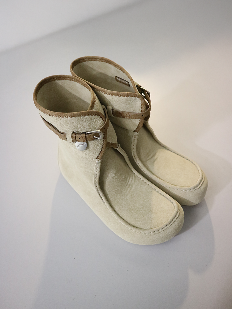 Suede Moc Boots(Ash Sand)