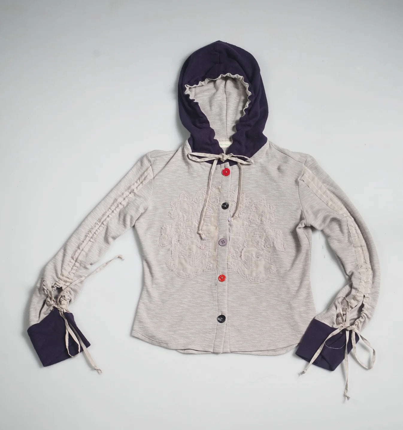 Patched Hoodie