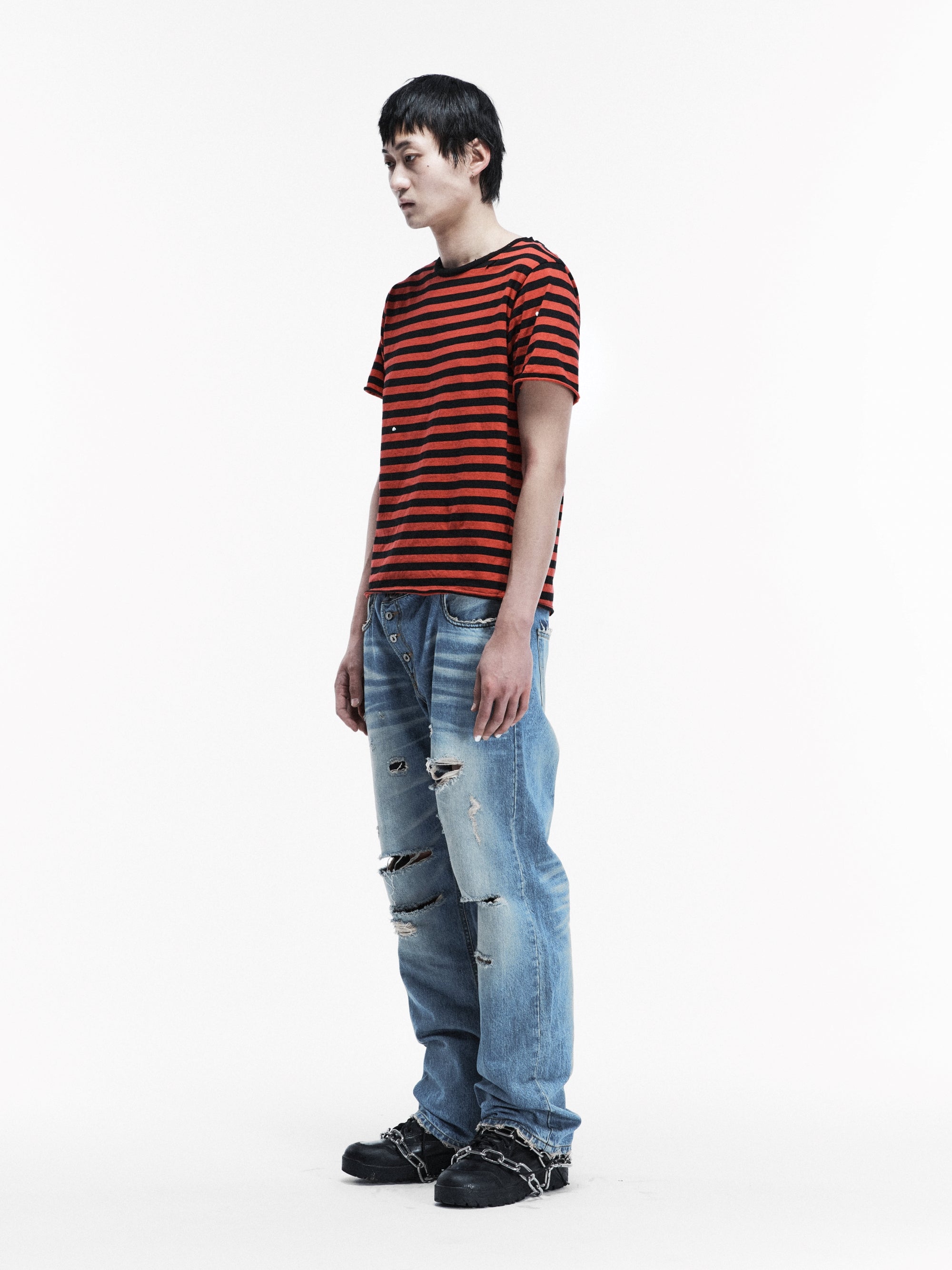 KRAFT STRIPE T-SHIRTS V.2