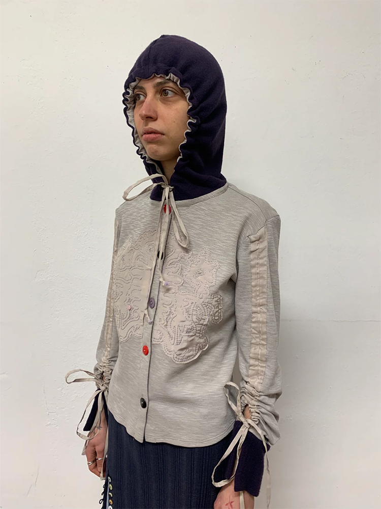 Patched Hoodie