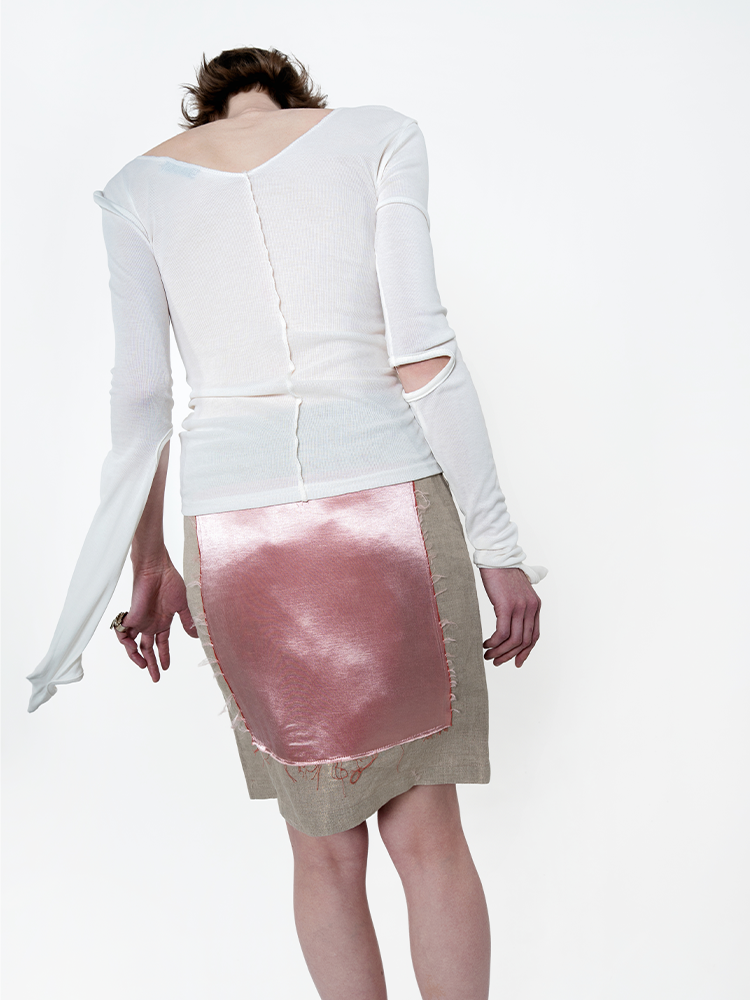 Book on skirt