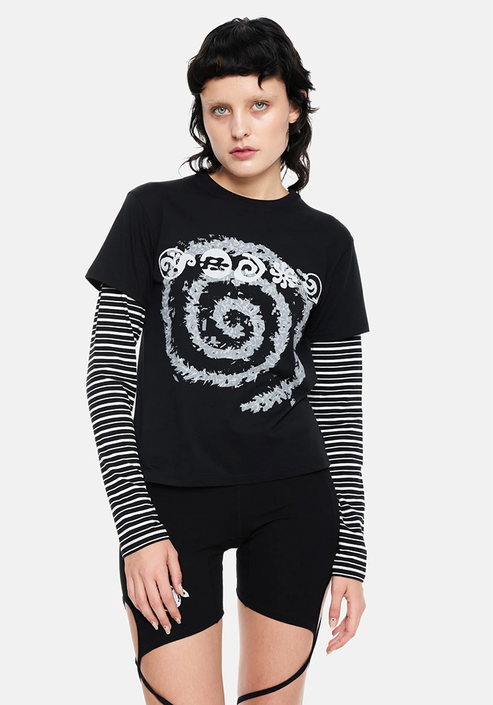 SPIRAL ELEMENTS TEE CH02